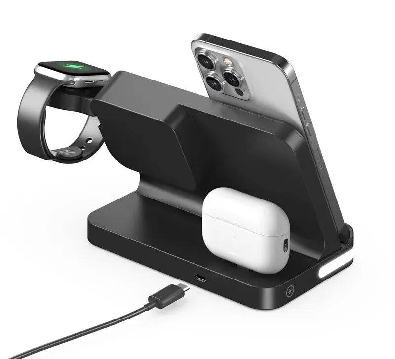 DeskCharge 6w1 – Inteligentna Stacja Ładująca.